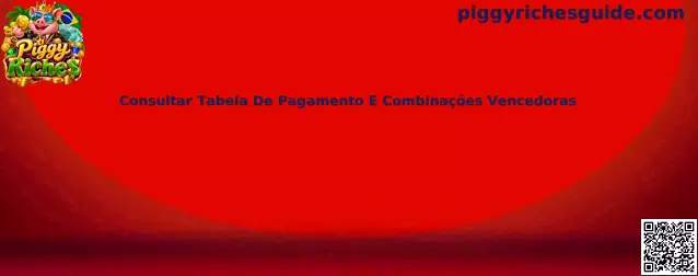 Tabela de Pagamento Piggy Riches